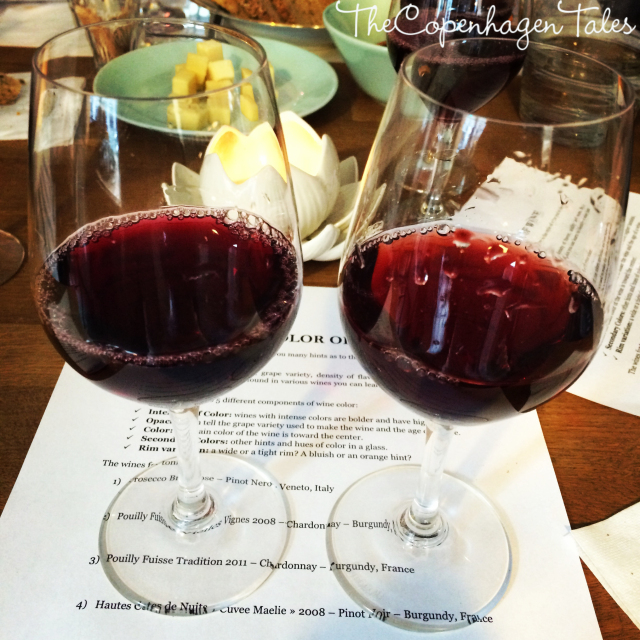 The two Pinot Noirs from Burgundy